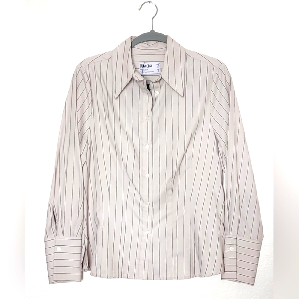 Rita Ora for Primark NWT Women's Classic Button-Up Shirt.  Size 8